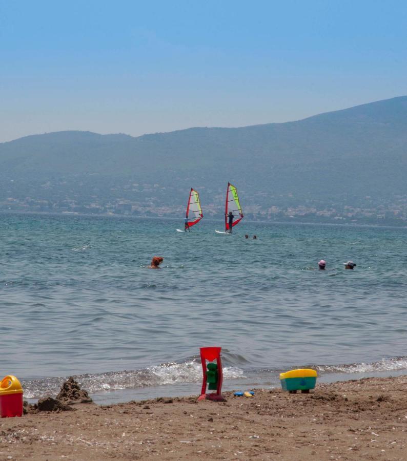 Kima: Relaxing Beach Home Next To Sparkling Waters Nea Makri Exterior photo