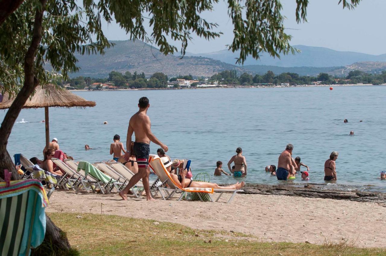 Kima: Relaxing Beach Home Next To Sparkling Waters Nea Makri Exterior photo