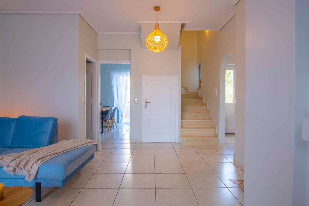 Kima: Relaxing Beach Home Next To Sparkling Waters Nea Makri Exterior photo